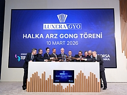 BORSA �STANBUL'DA GONG LUXERA GYO ���N �ALDI!